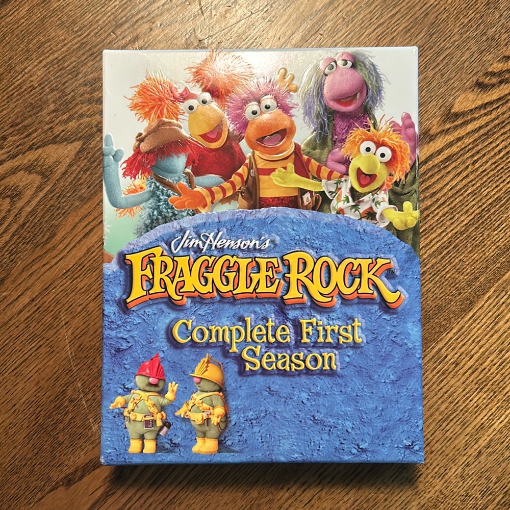 Jim Henson’s Fraggle Rock Complete First Season DVD set. Excellent Condition.